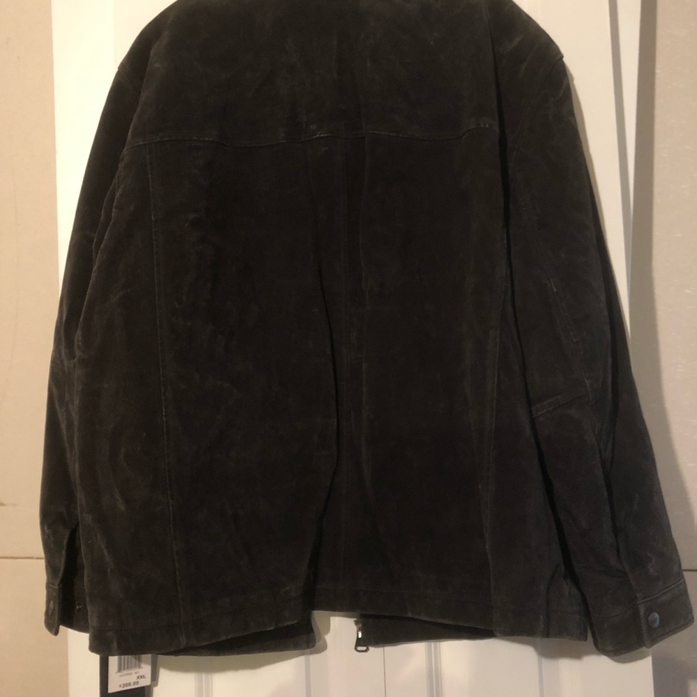 Dockers leather jacket, men’s, XXL, with tags